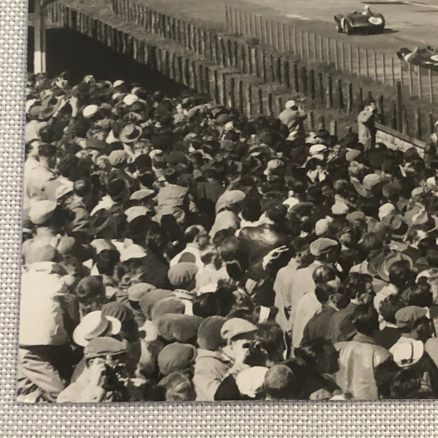 1957 Nurburgring 1000KM Start Racing Photo Jesse L Alexander Mercedes Porsche +