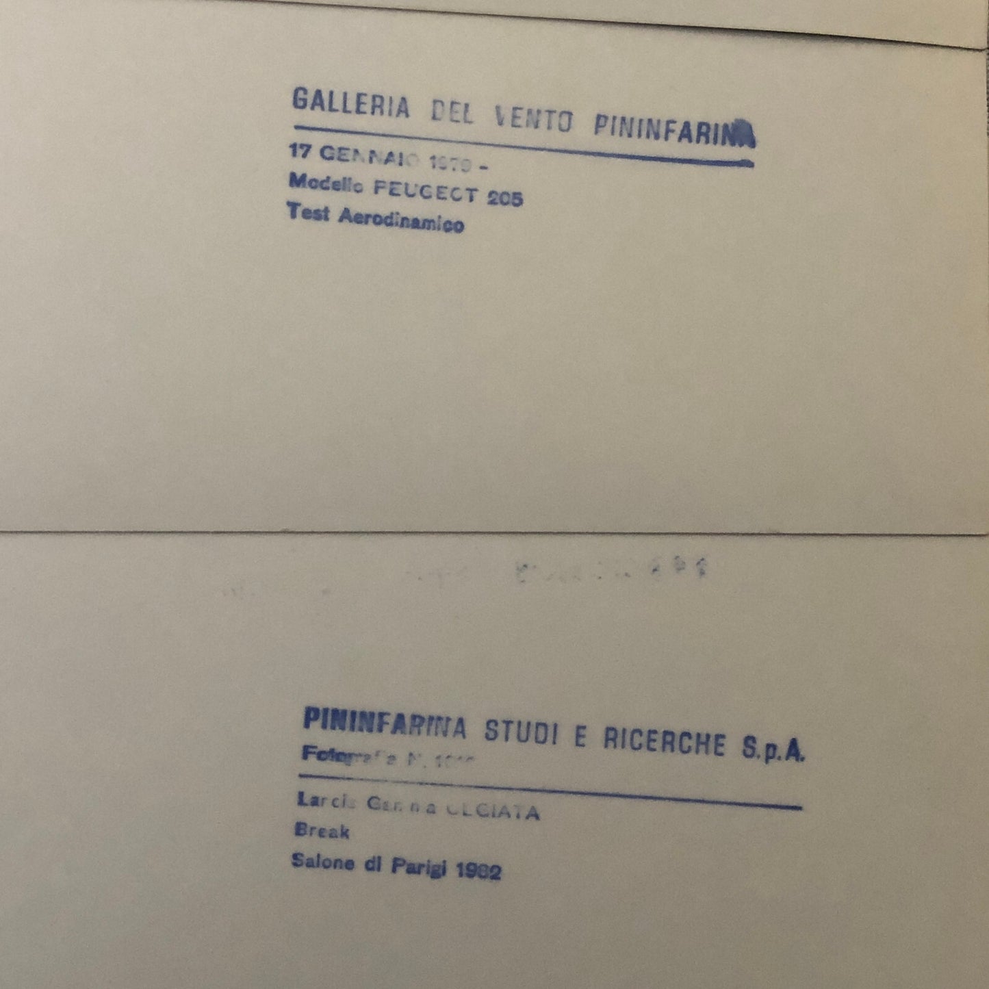 1983 Pininfarina Design Press Kit with Photos Alfa Romeo Spider Fiat Spider +