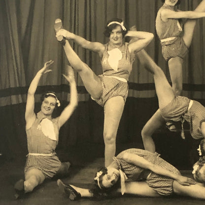 Dance Troupe Dancer Dancing Circus Photo Photograph Vintage Frances MacKenzie