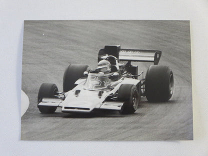Vintage 1973 Dutch Grand Prix Racing Photograph Photo - Ronnie Peterson Lotus 