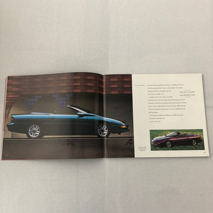 1995 Chevrolet Sales Brochure Catalog Camaro Lumina Beretta Caprice Impala SS