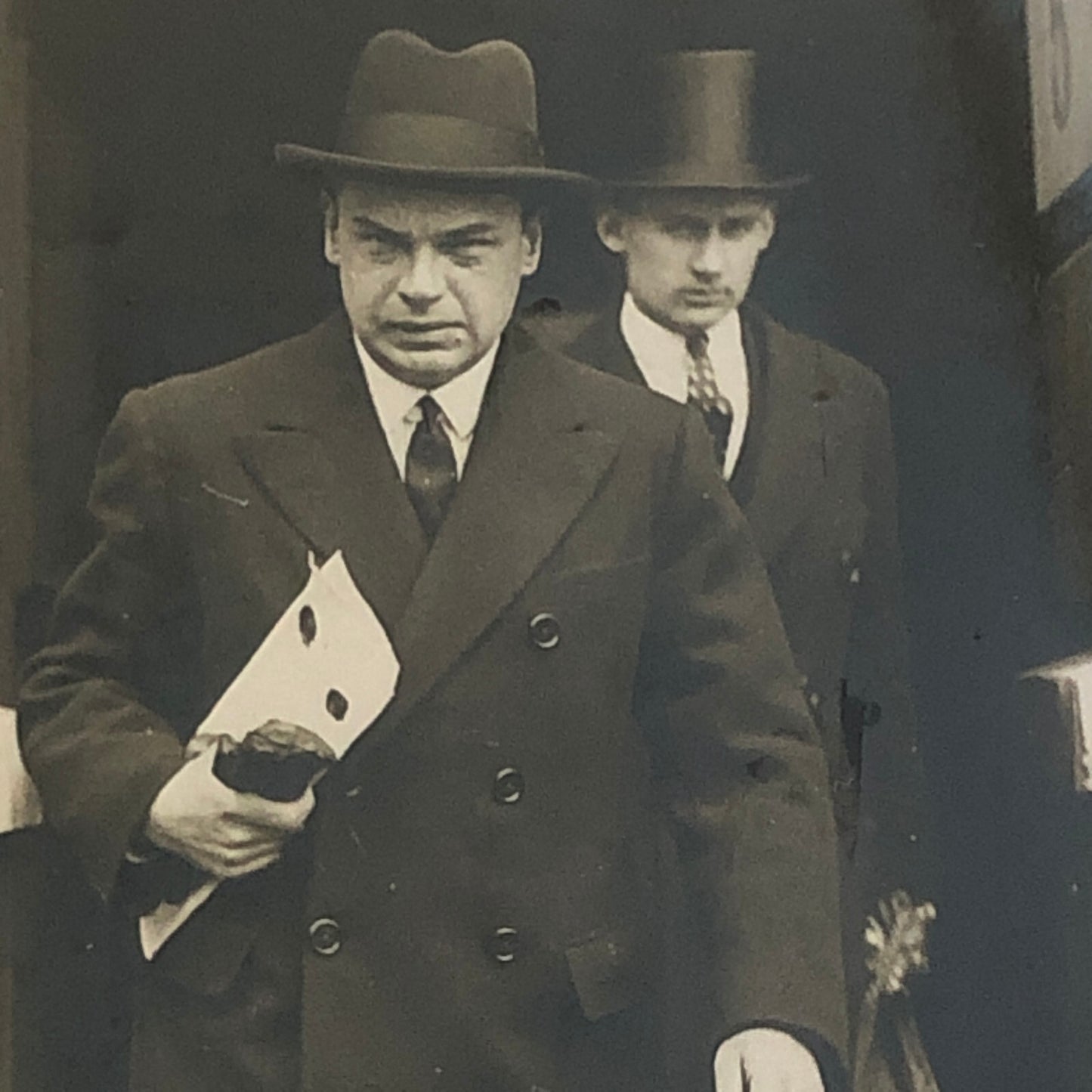 Vintage Press Photo Photograph  Military Trial Noman Baillie Stewart London