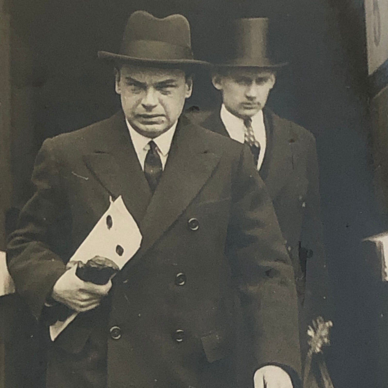 Vintage Press Photo Photograph  Military Trial Noman Baillie Stewart London