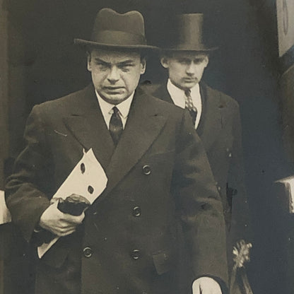 Vintage Press Photo Photograph  Military Trial Noman Baillie Stewart London