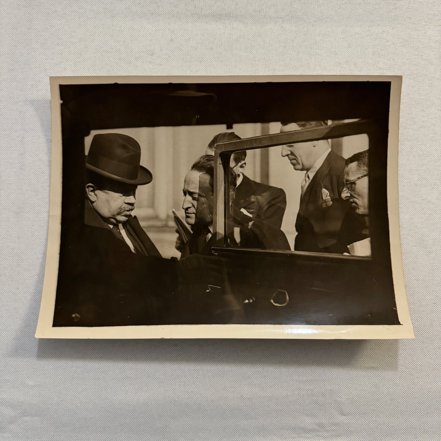 Vintage French Press Photo Photograph Paul Painleve Forms Cabinet For President