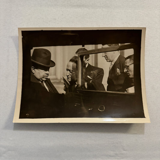 Vintage French Press Photo Photograph Paul Painleve Forms Cabinet For President