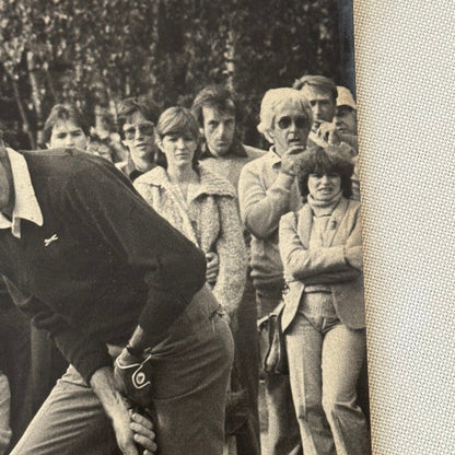 Vintage Golf Photograph Professional Golfer Phil Giroux 1980s