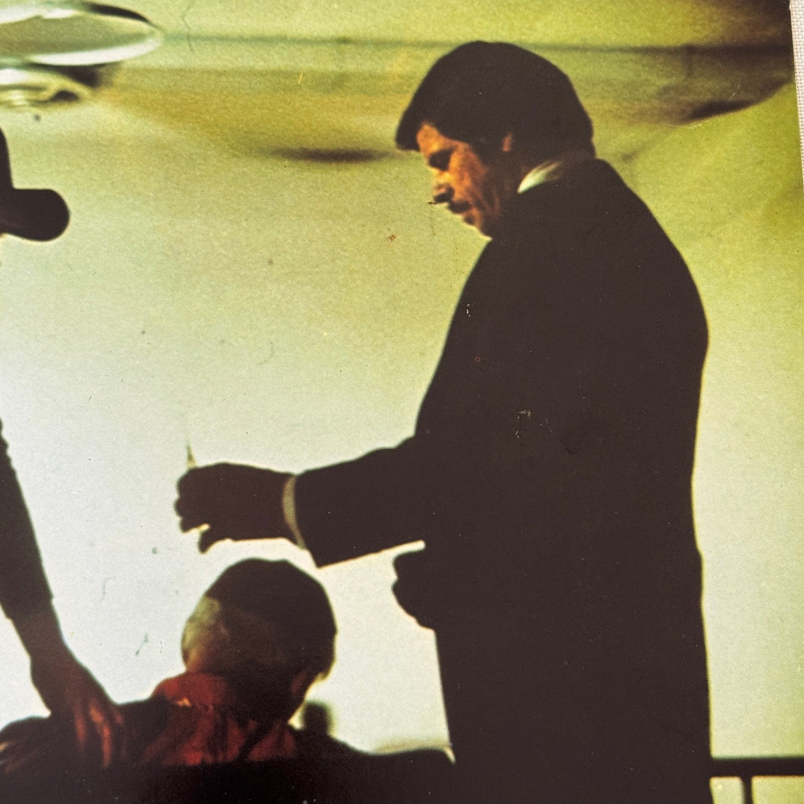 Vintage Movie Lobby Card Alfred Hitchcock Family Plot La Trama Spanish