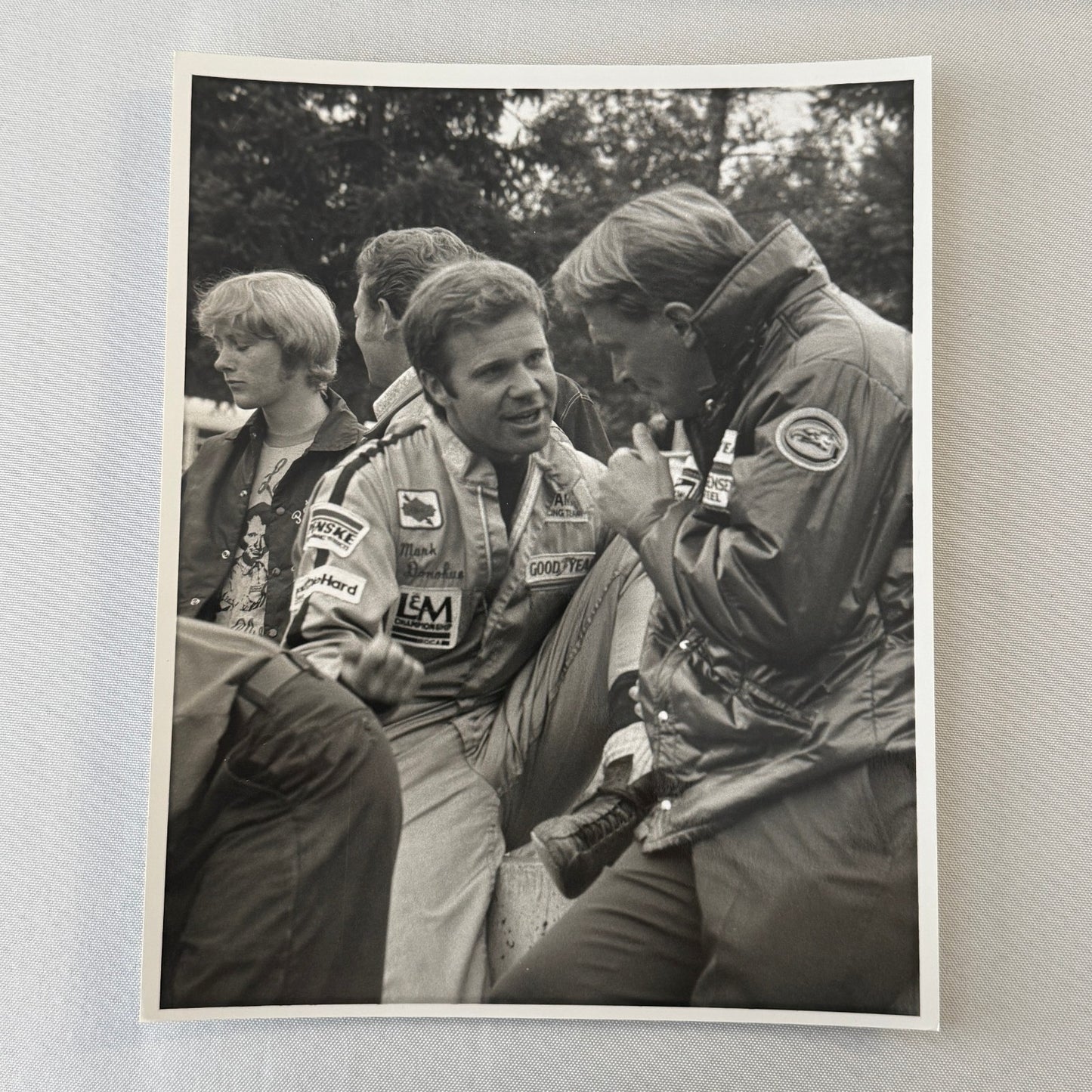 Mark Donohue Racing Driver Photo Photograph Vintage Image Modern Print