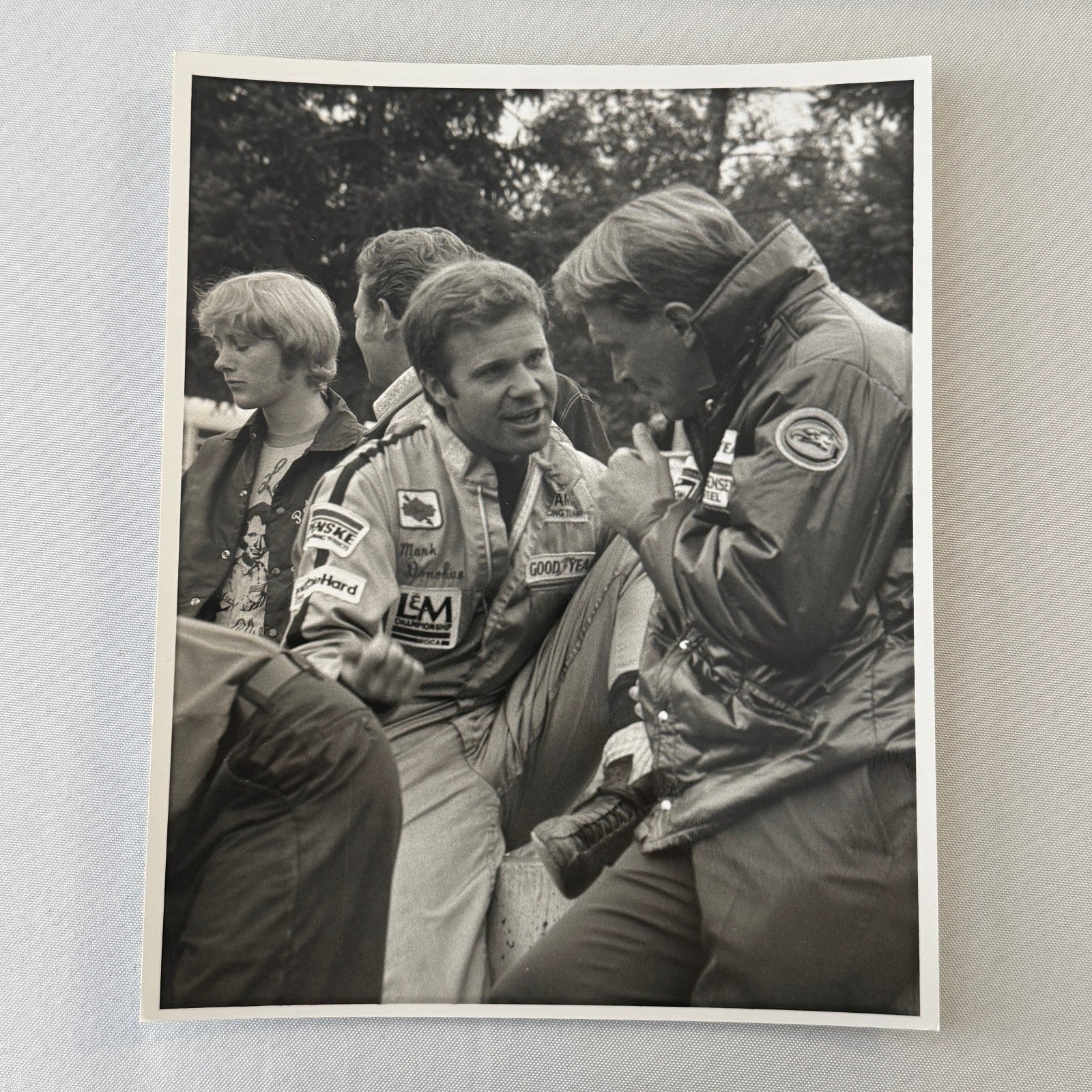 Mark Donohue Racing Driver Photo Photograph Vintage Image Modern Print