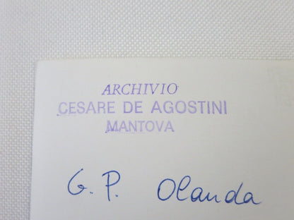 Vintage 1960 Dutch Grand Prix Racing Photograph Press Photo Jack Brabham Cooper