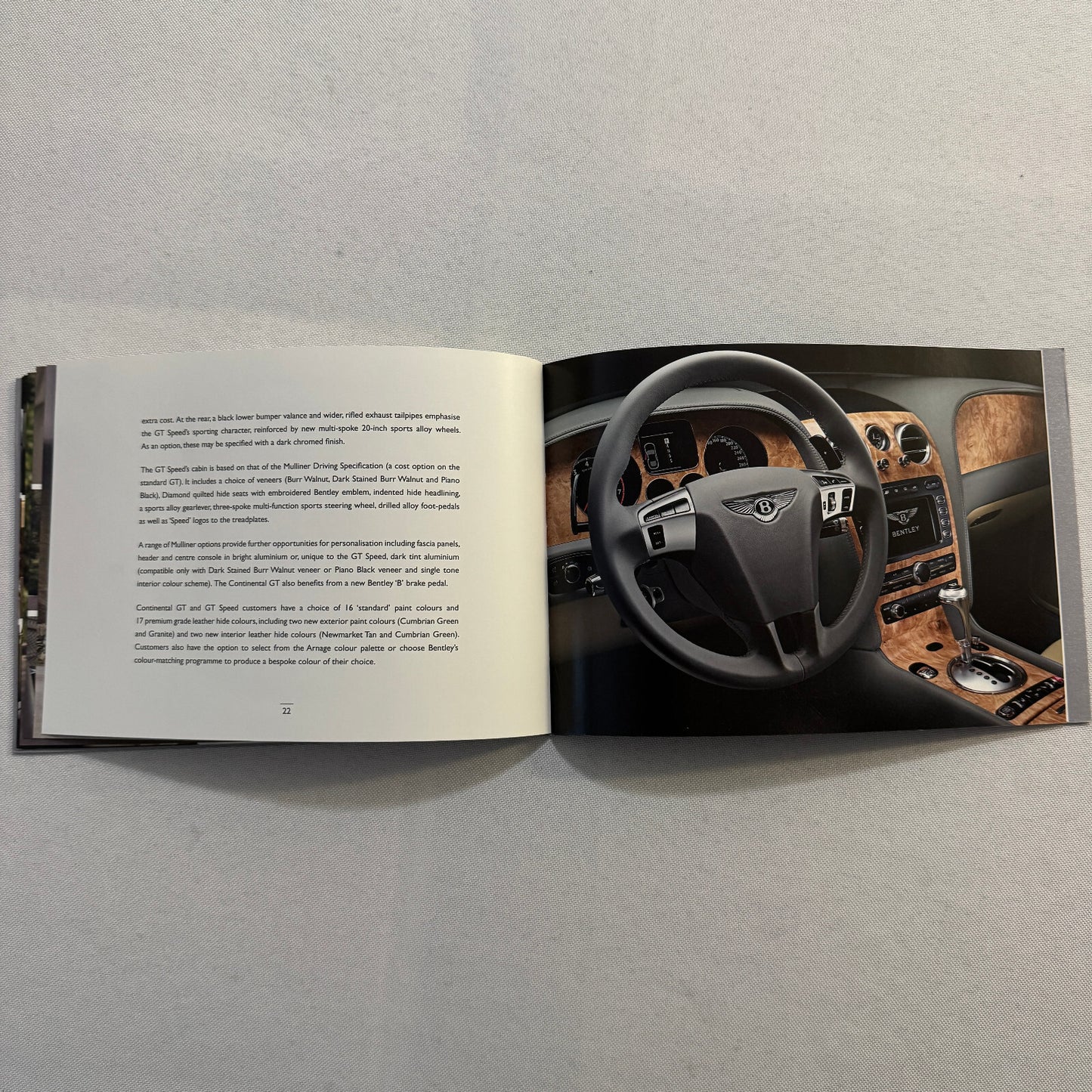 Bentley Contintental GT and GT Speed Press Kit Brochure with CD 2007 2008