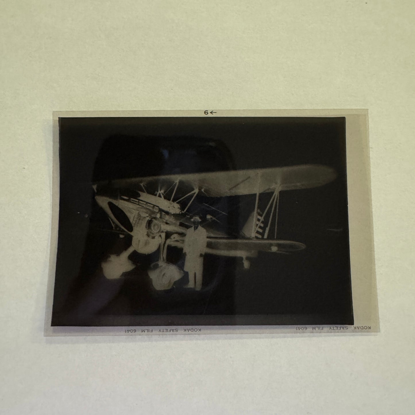 Vintage Photo Negative Curtiss XP-23 Airplane Plane Curtiss XP23 XP 23