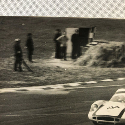 Vintage Racing Photo Photograph Print - Brands Hatch 1968 Alan Harvey Chevron B8