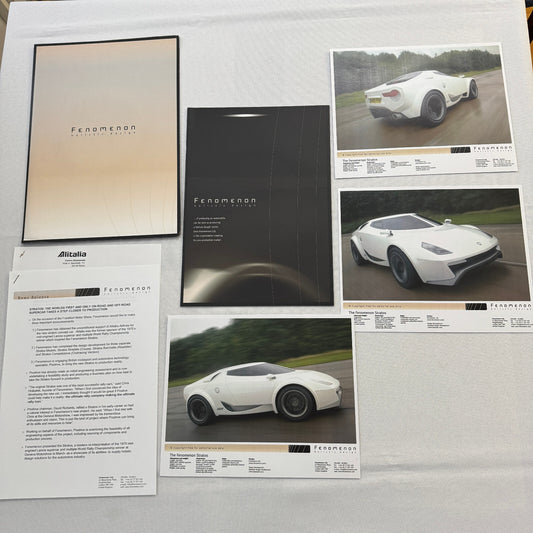 Fenomenon Stratos Concept Car Press Kit Lancia Stratos CD