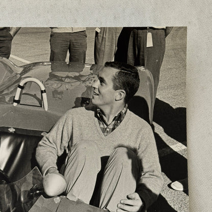 Vintage Racing Photo Roger Penske Zerex Special Times GP 1962 Modern Print
