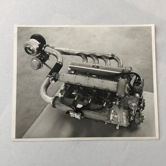 Indy Indianapolis 500 Racing Photo Photograph Offenhauser Garrett Turbocharger