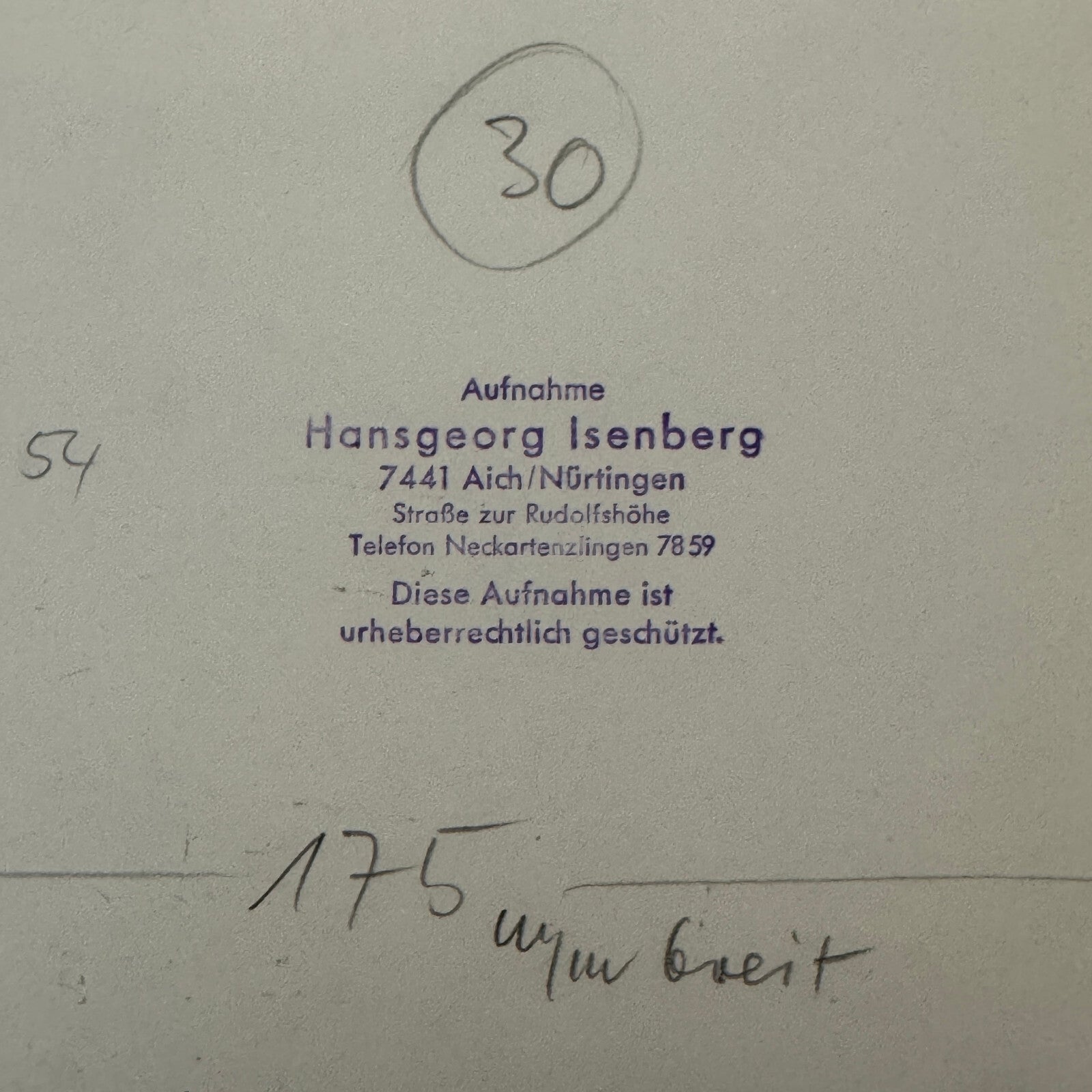 Vintage Porsche Racing Car Photo Photograph