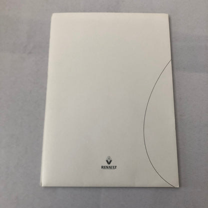 2000 Renault Clio Car Press Kit Brochure GERMAN Text