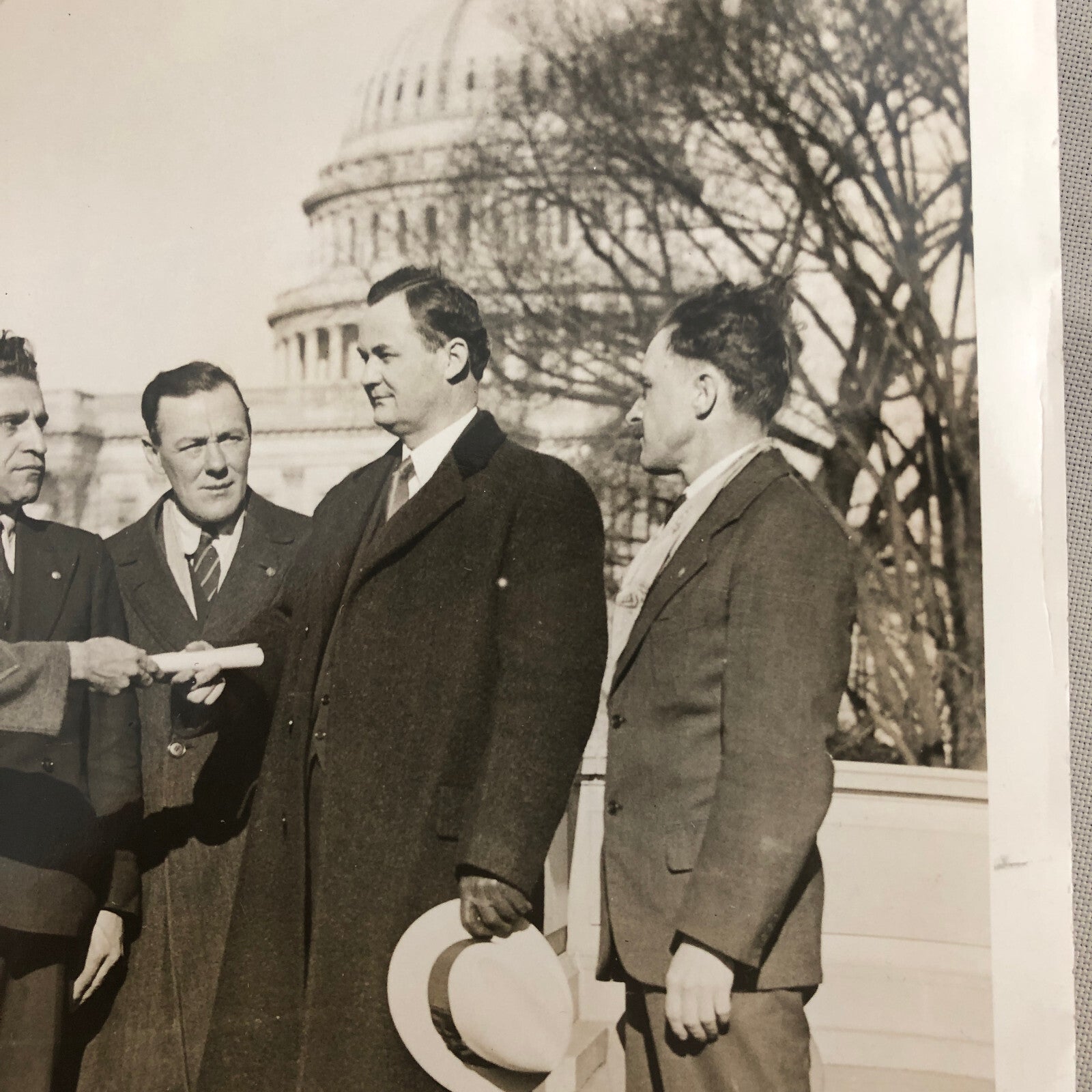 Press Photo Photograph Veterans Lobby Congress For Bonus Pay 1932 Washington