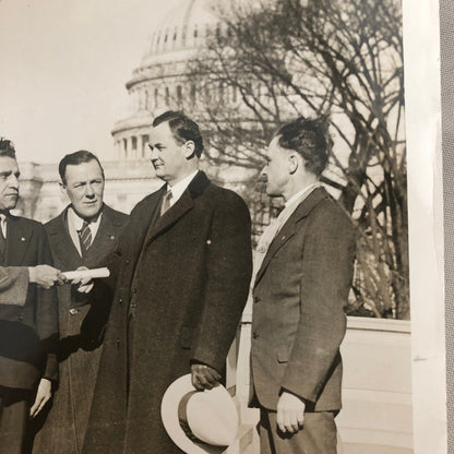 Press Photo Photograph Veterans Lobby Congress For Bonus Pay 1932 Washington