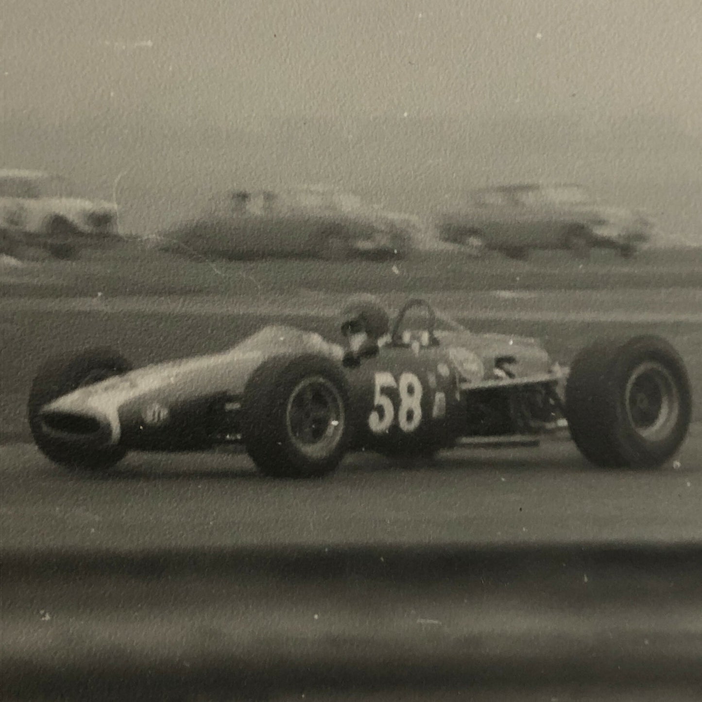 Vintage Grand Prix Racing Car Photo Photograph Print