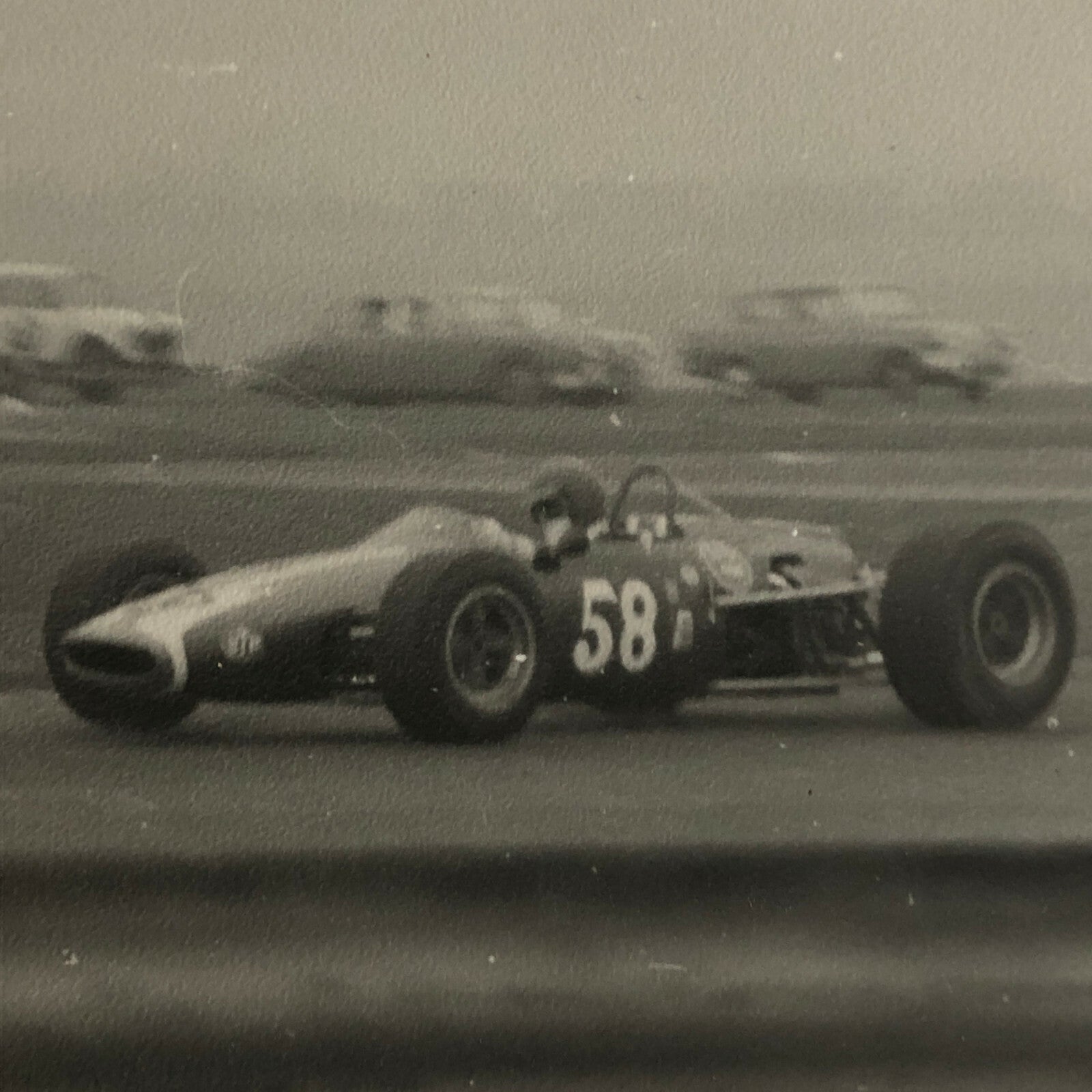 Vintage Grand Prix Racing Car Photo Photograph Print