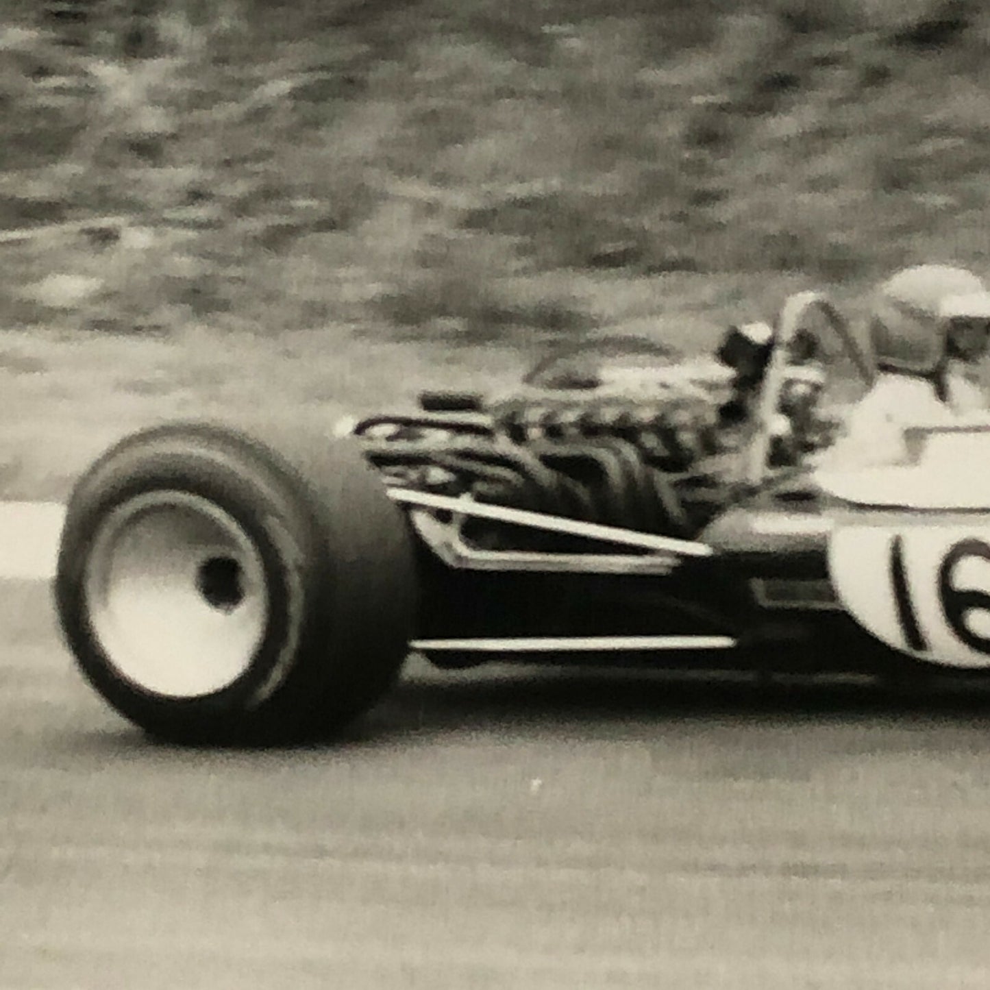 Vintage Grand Prix Racing Car Photo Photograph Print 