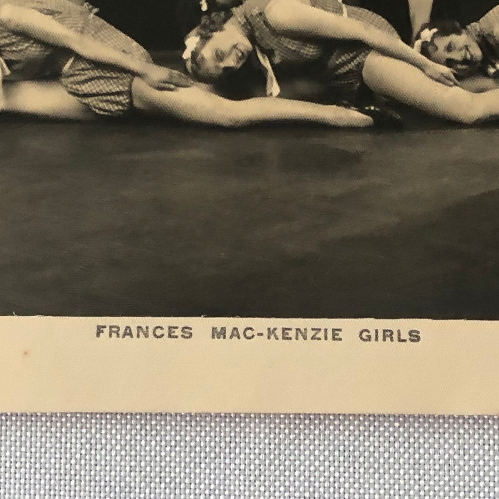 Dance Troupe Dancer Dancing Circus Photo Photograph Vintage Frances MacKenzie