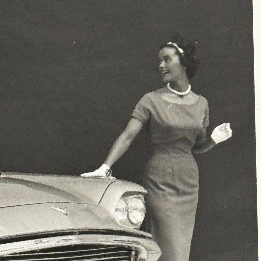Vintage 1959 Ford Thunderbird Car Automobile Photo Photograph Modern Print