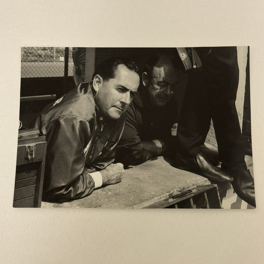 Vintage Racing Photo Jack Brabham 1969 German Grand Prix Motorsport Photograph