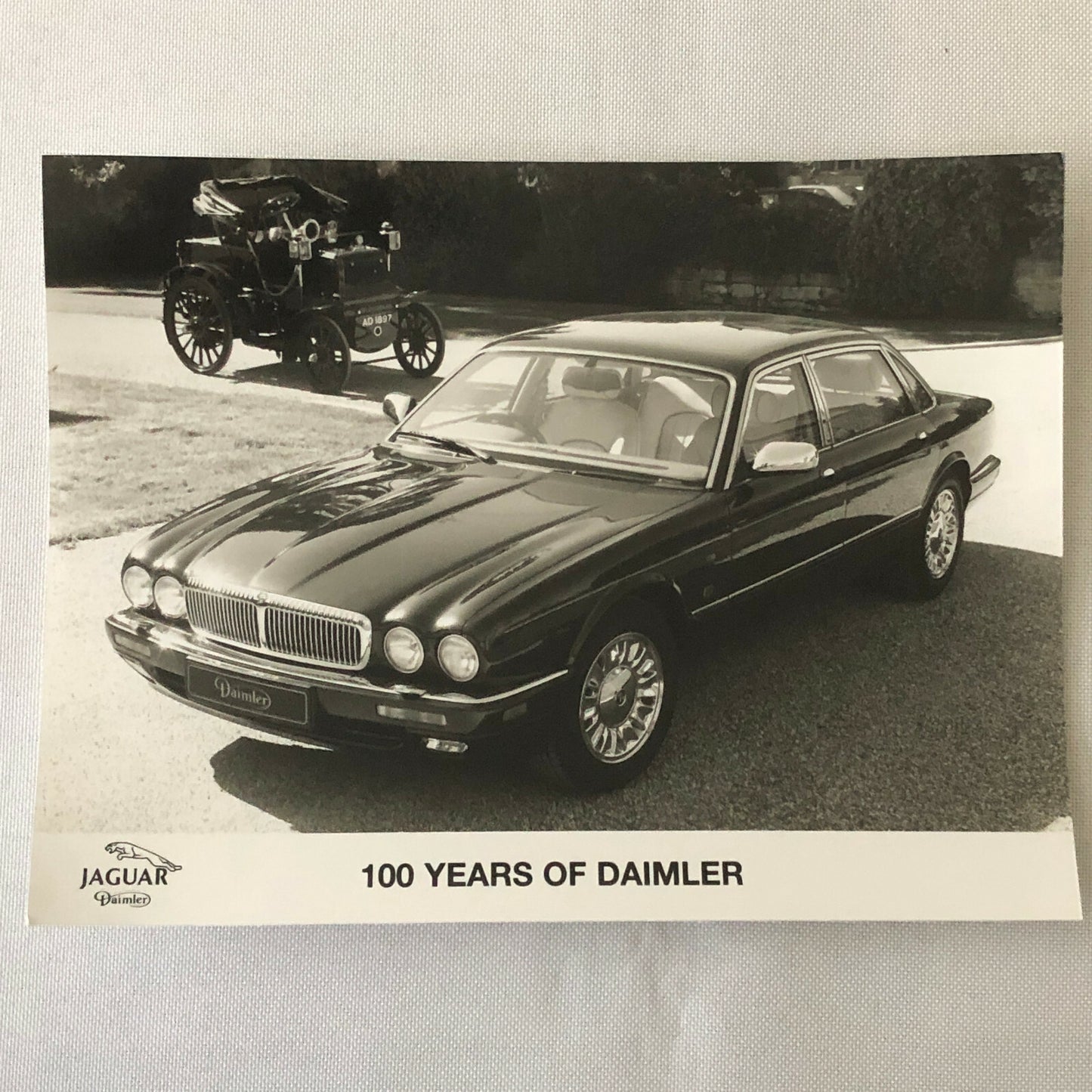 Daimler Jaguar Century Saloon 100 Years of Daimler Factory Press Photo Lot of 4