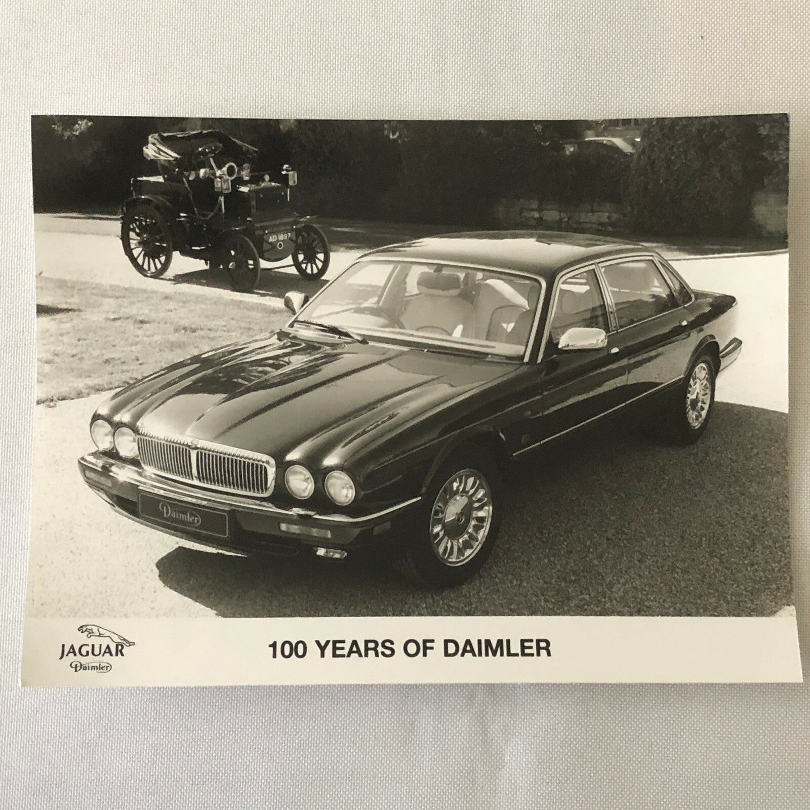 Daimler Jaguar Century Saloon 100 Years of Daimler Factory Press Photo Lot of 4