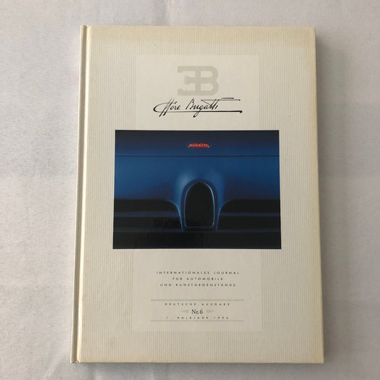 1994 Bugatti Car Book Magazine Journal German Text Vintage Cars +