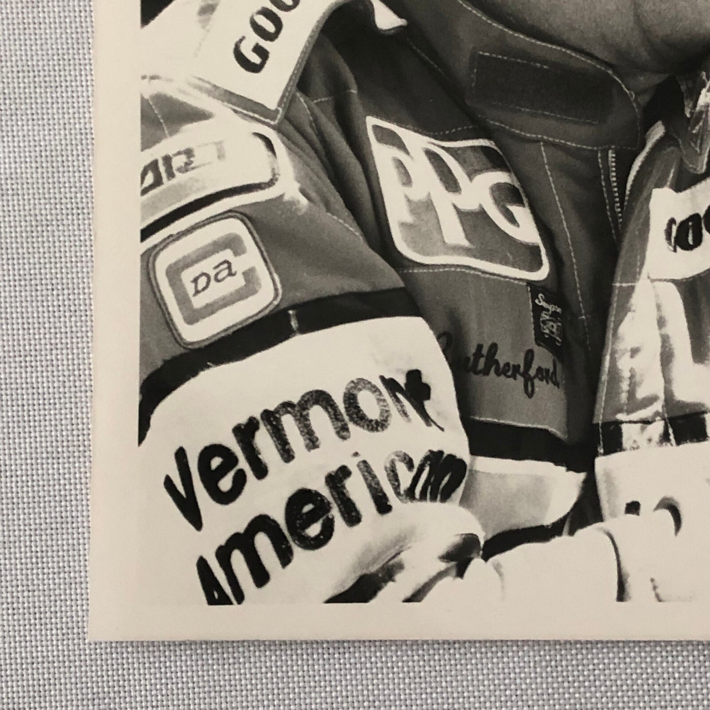 Vintage Indy Indianapolis Racing Photo Photograph Johnny Rutherford 1986