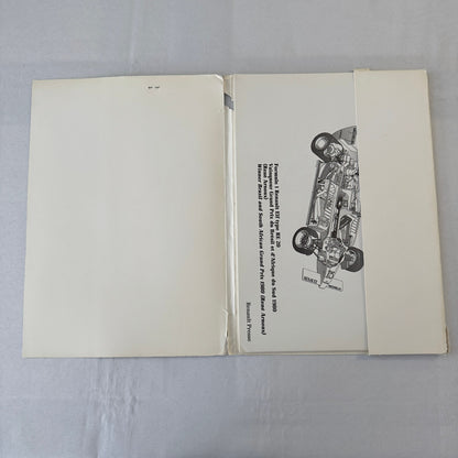 1980 Renault Sport Racing Team Press Kit Rene Arnoux JP Jabouille