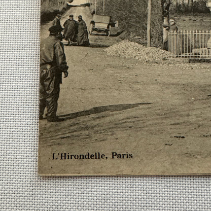 1905 Gordon Bennet Cup Circuit D'Auvergne Postcard Post Card Vintage Posted