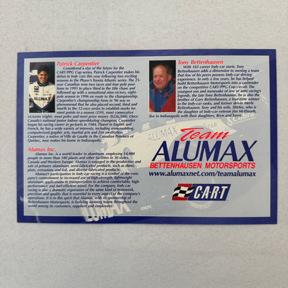 Bettenhausen Alumax Racing Press Kit Brochure 1997 CART Patrick Carpentier
