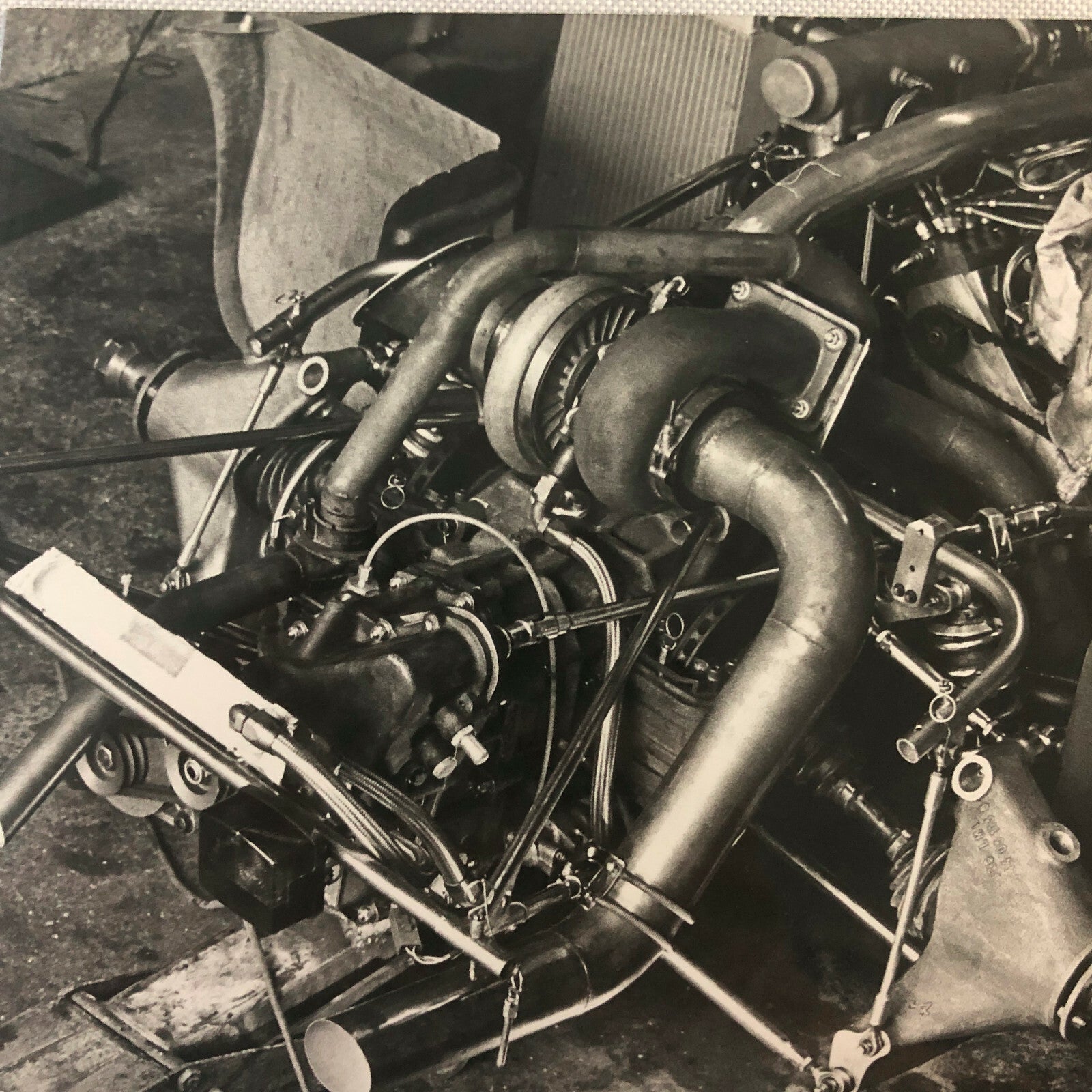 Vintage Racing Photo Photograph 1976 300KM Nurburgring Renault Alpine A442 Turbo