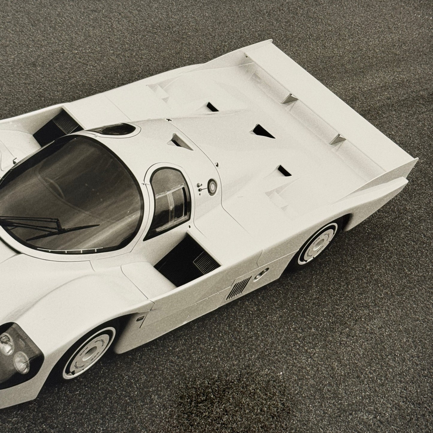 Vintage Porsche 956 Racing Car Photo Photograph Print Race Car