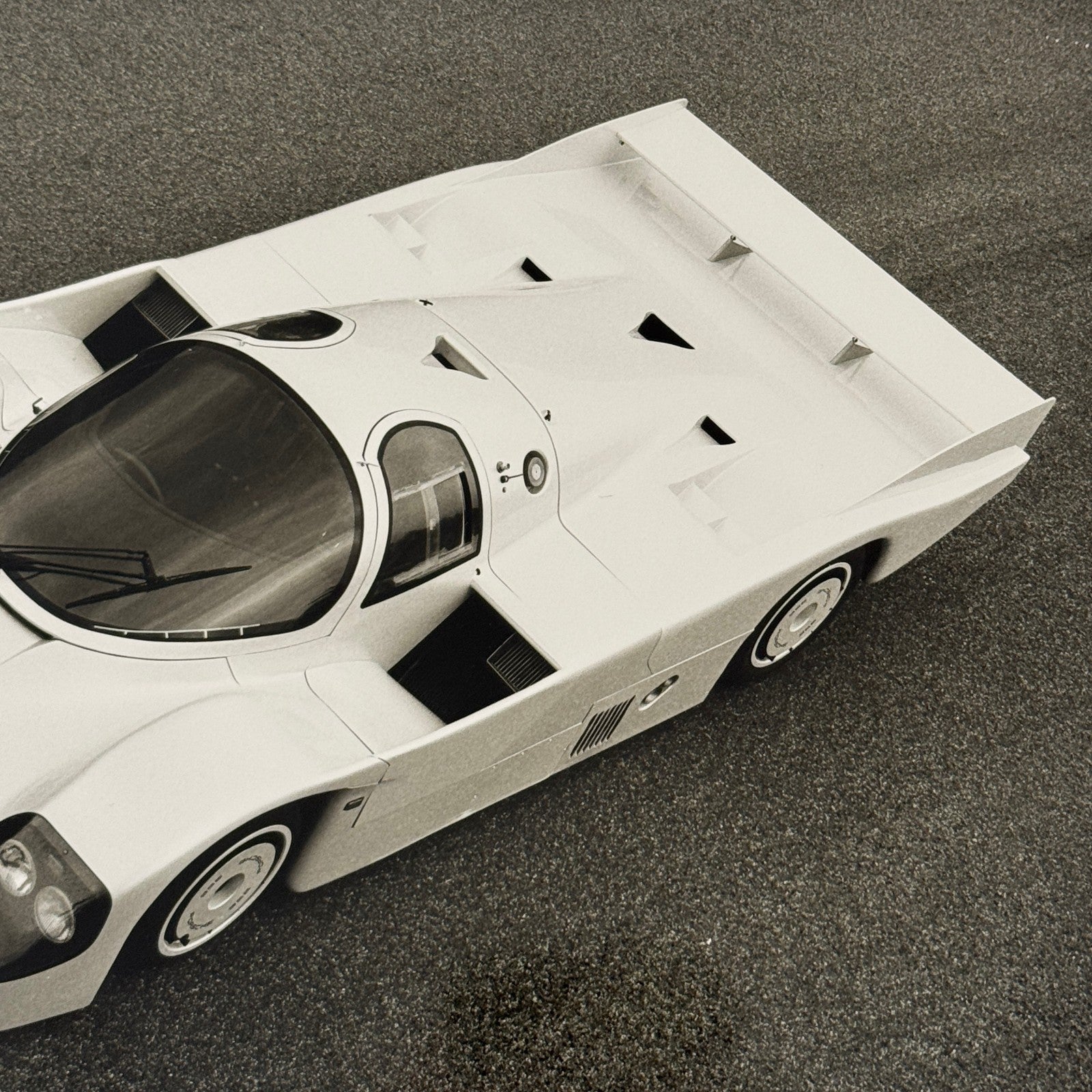 Vintage Porsche 956 Racing Car Photo Photograph Print Race Car