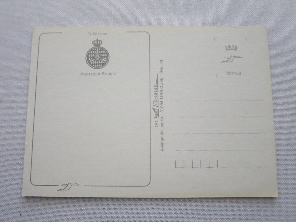 1936 Monaco Grand Prix Automobile Racing Car Postcard Post Card - Reproduction 