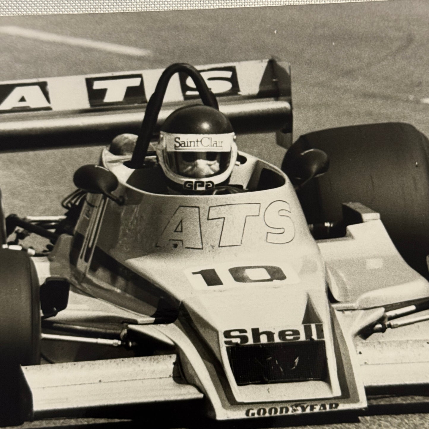 Jean Pierre Jarier 1978 Racing Press Photo Photograph Motorsport Vintage Print