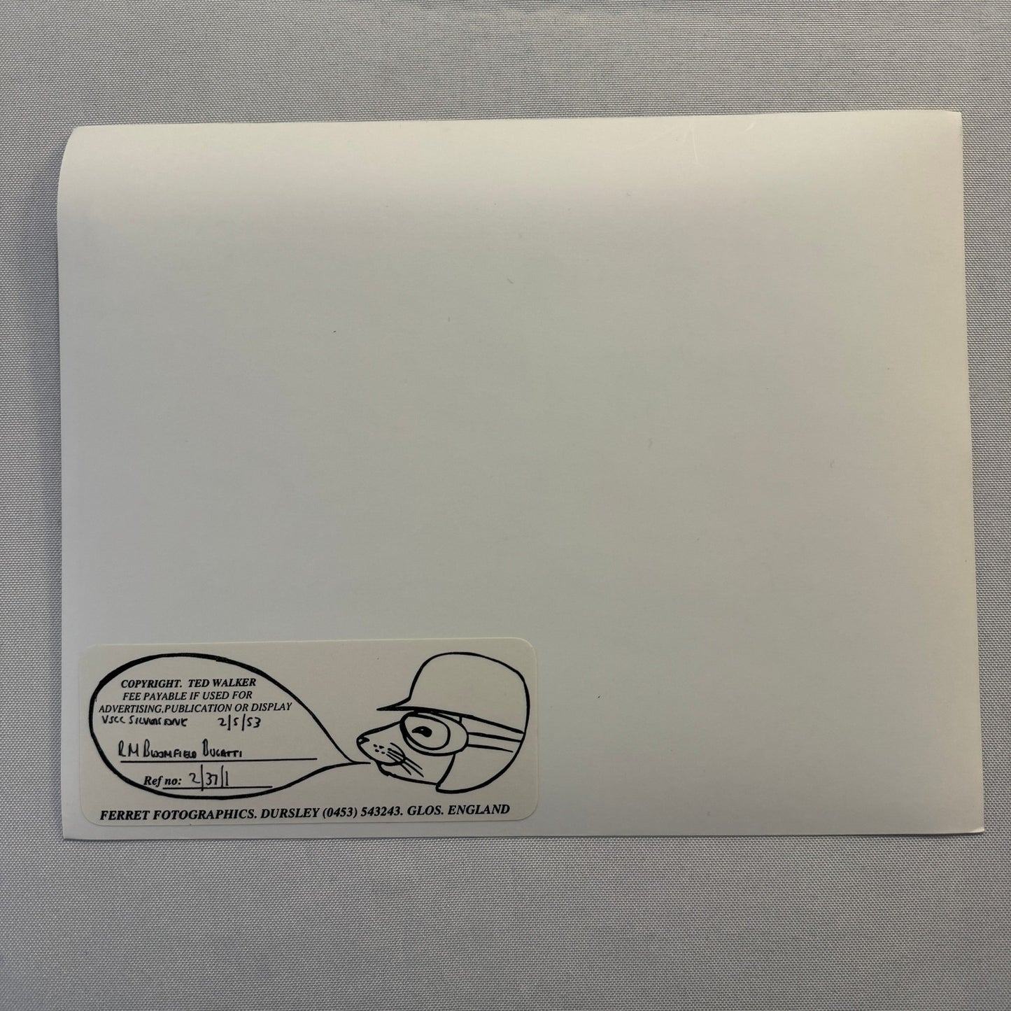 Bugatti Vintage Racing Photo Modern Print Photograph Motorsport