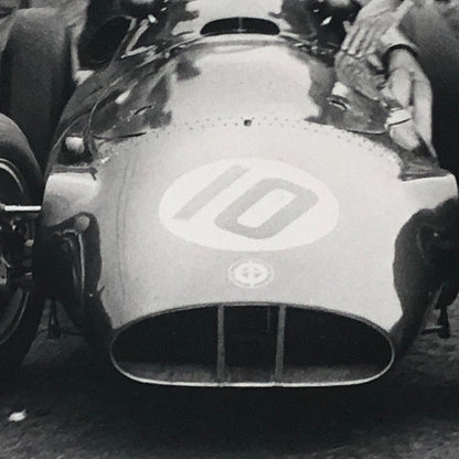 Vintage BRM Racing Car Press Photo Photograph Oulton Park 1955