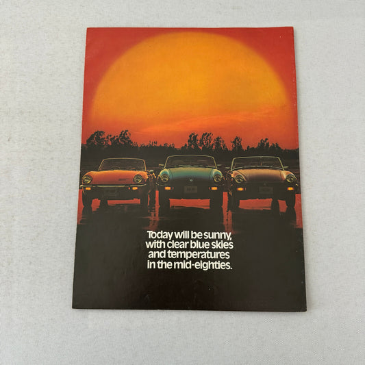 MG and Triumph Car Sales Brochure Catalog British Leyland MGB Spitfire Midget