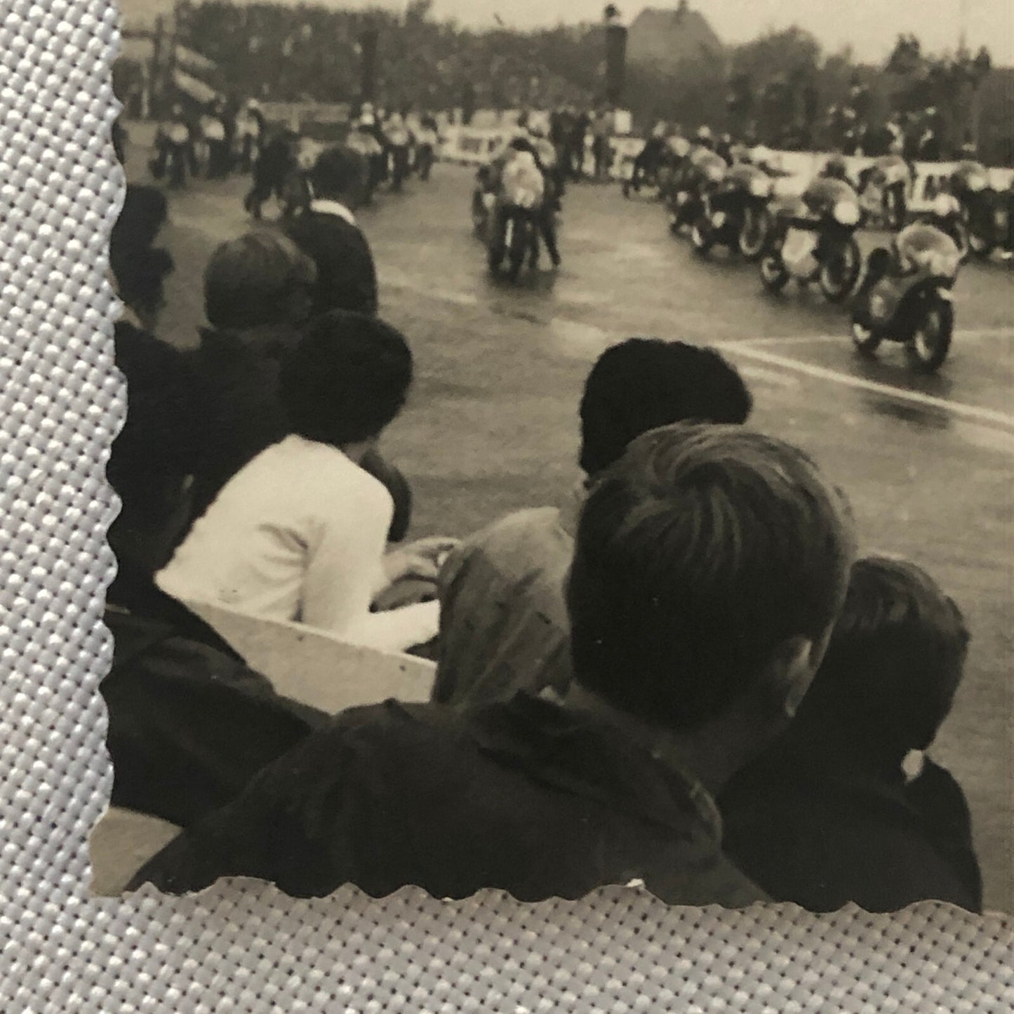 Vintage Motorcycle Racing Photo photograph Snapshot Germany