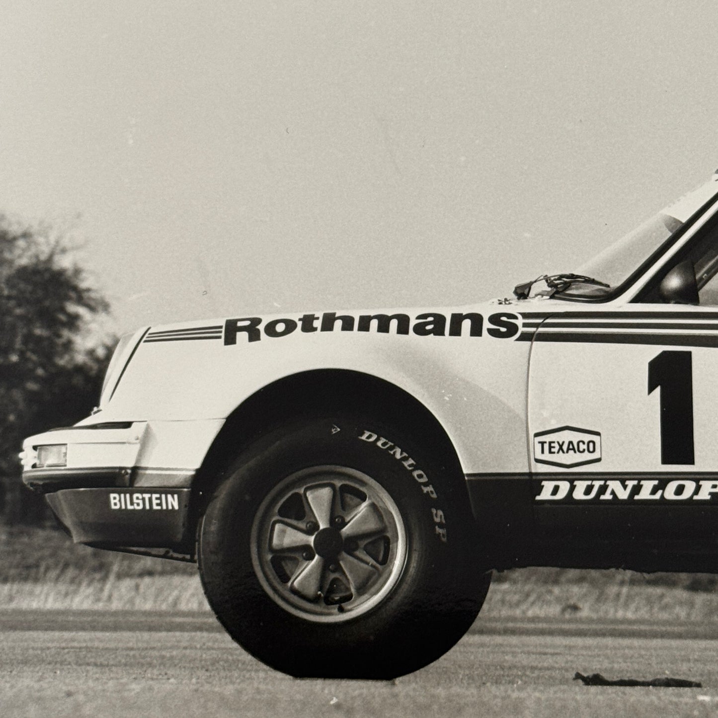 Rothmans Racing Porsche 911 Rally Safari Car Photo Photograph Print Vintage