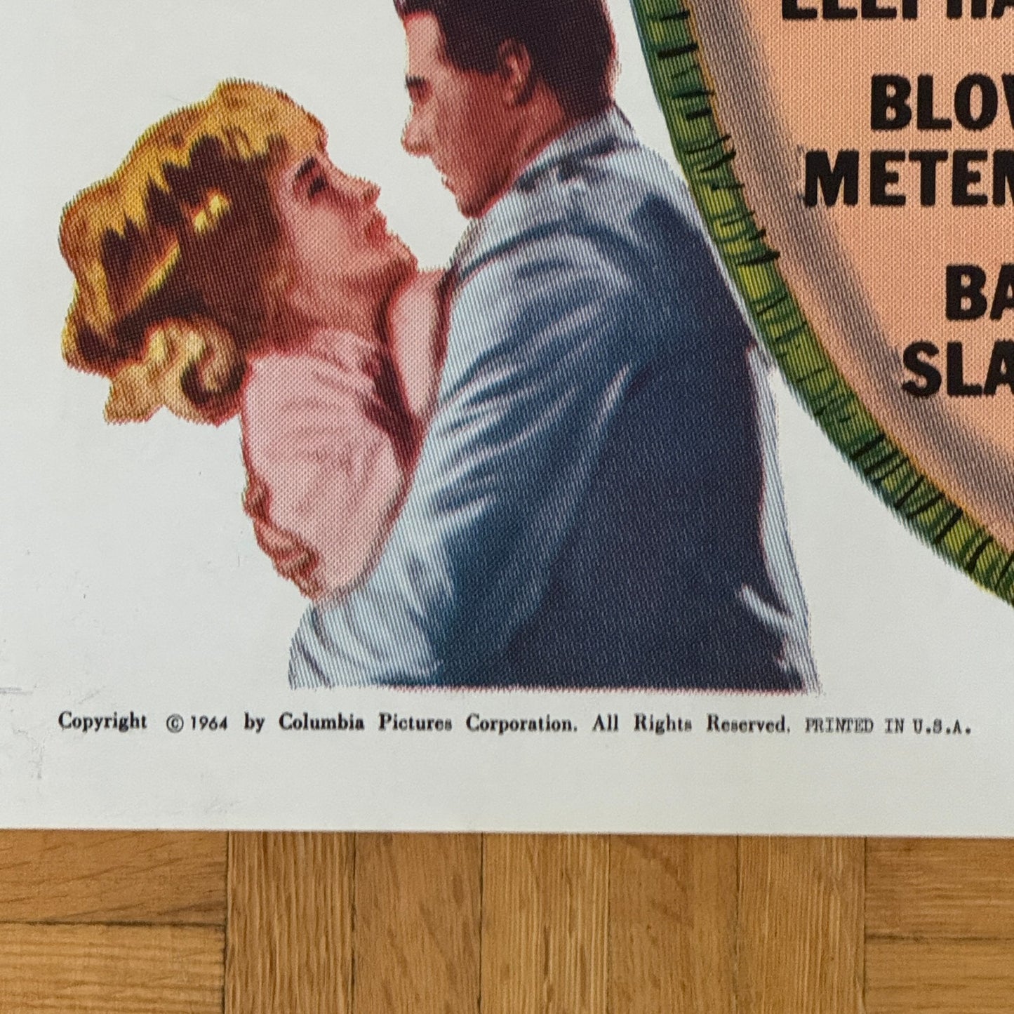 Vintage Movie Poster East of Sudan Film 1964 Anthony Quayle Silvia Syms