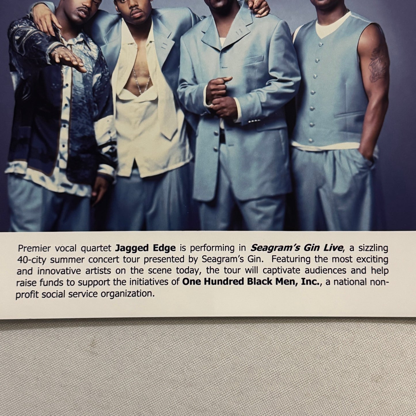 Jagged Edge Music Publicity Press Photo Photograph R&B